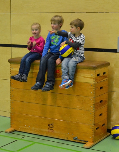 Der Nachwuchs im VIP-Bereich :)